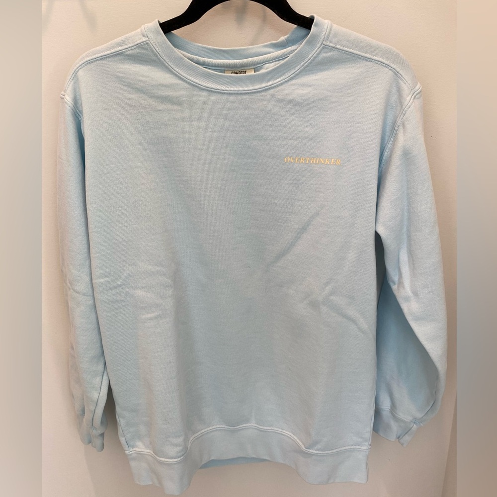 OVERTHINKER. Crewneck Sweatshirt